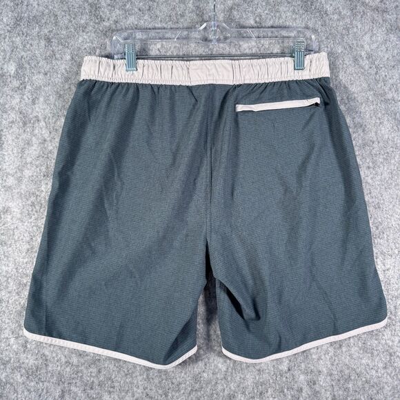 Vuori Banks Shorts Mens Large Green Drawstring Unlined Athletic Stretch - Picture 7 of 11